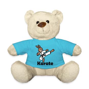 Karate Hase - Teddy - Atollblau - Vorne