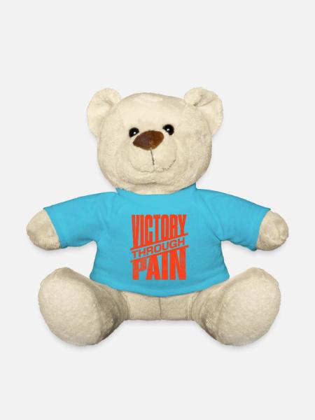 Victory - Teddy Bear - atoll blue