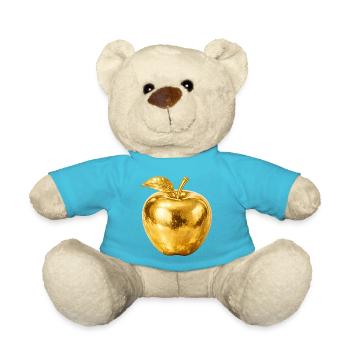 Goldener Apfel | Venus, Aphrodite, Helena, Paris - Teddy - Atollblau - Vorne