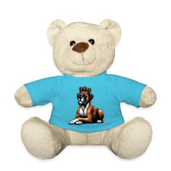 Boxer Boxer Porte-boxeurs Boxer Chien Boxer Propriétaire de boxer Fan boxer - Nounours - bleu outremer - Devant