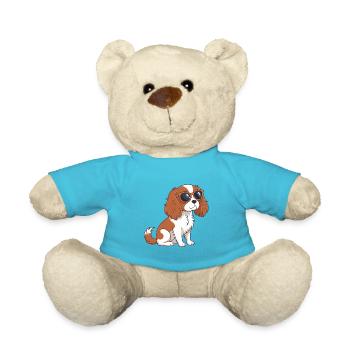 Hundereiter Glam-Brille - Teddy - Atollblau - Vorne