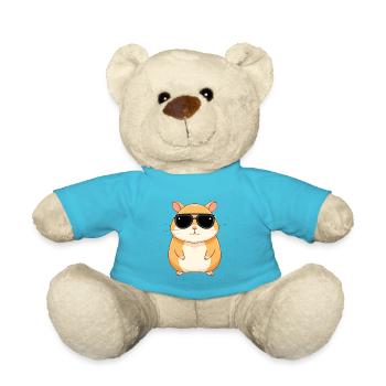 Hamster Glam Dark Glasses - Teddy - Atollblau - Vorne
