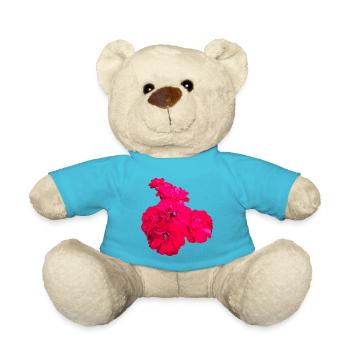 Roses - Teddy Bear - atoll blue - Front
