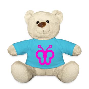 Schmetterling - Teddy - Atollblau - Vorne