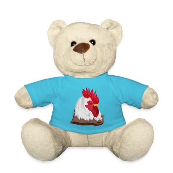 Dessin animé Vivid Rooster Crest - Nounours - bleu outremer - Devant