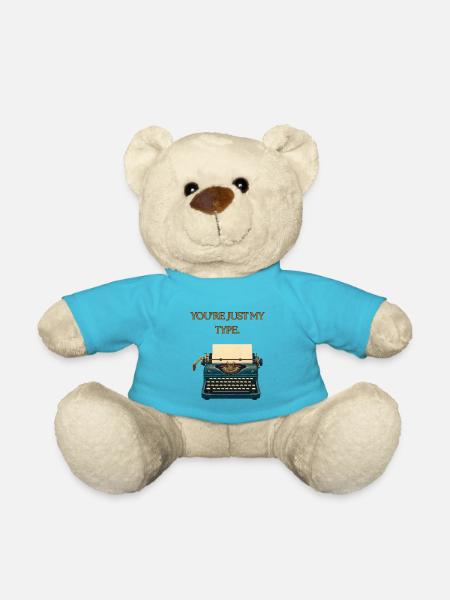 Du bist genau mein Typ - Teddy - Atollblau
