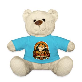 Halloween - Teddy Bear - atoll blue - Front