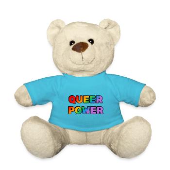 Pouvoir queer - Nounours - bleu outremer - Devant