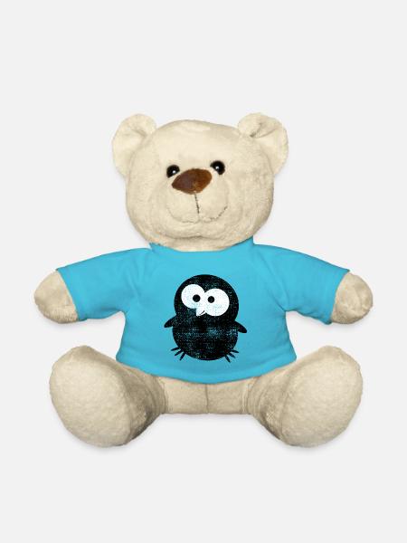 Lustiger Vogel - Teddy - Atollblau
