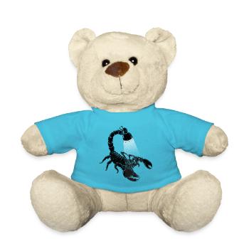 Scorpio - Teddy Bear - atoll blue - Front