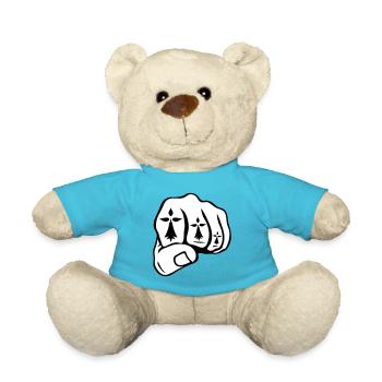Faust schließen hermine symbol breton - Teddy - Atollblau - Vorne