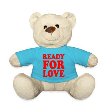 Ready for love - Teddy - Atollblau - Vorne