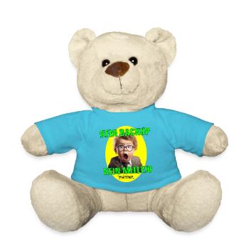 Kein Backup kein Mitleid KI Kind - Teddy - Atollblau - Vorne