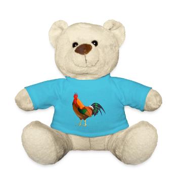 Hahn - Teddy - Atollblau - Vorne