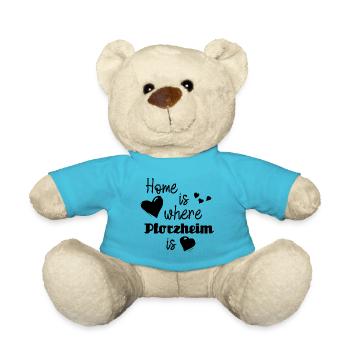 Zuhause in Pforzheim - Home is where Pforzheim is - Teddy - Atollblau - Vorne