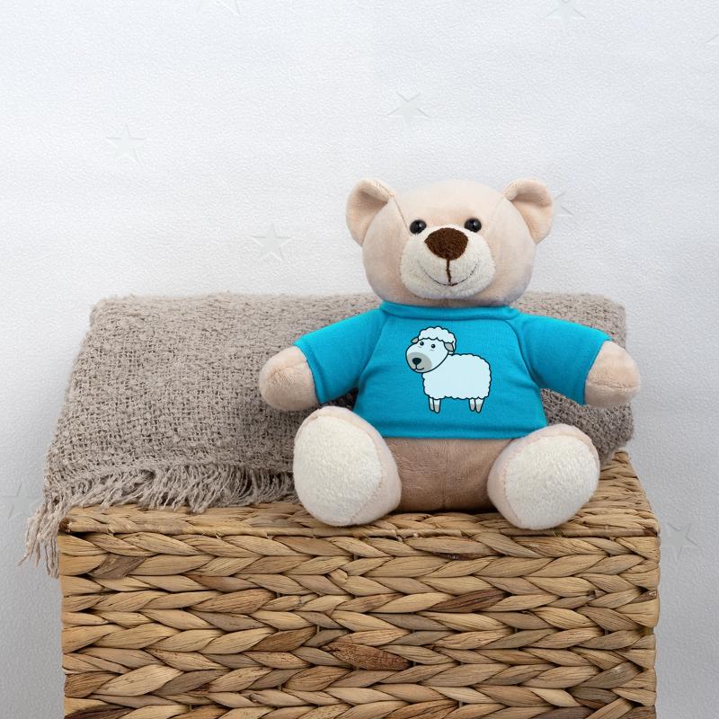 Sheep Comic Animal Teddy Bear