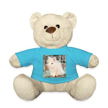 Un lapin adorable - Nounours - bleu outremer - Devant