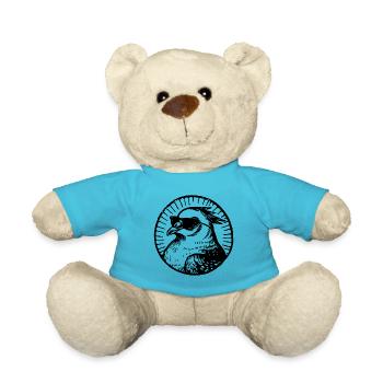 pigeon transporteur pigeon colombophile cadeaux - Nounours - bleu outremer - Devant