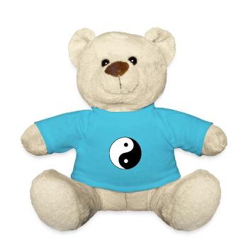 yin yang - Teddy - Atollblau - Vorne