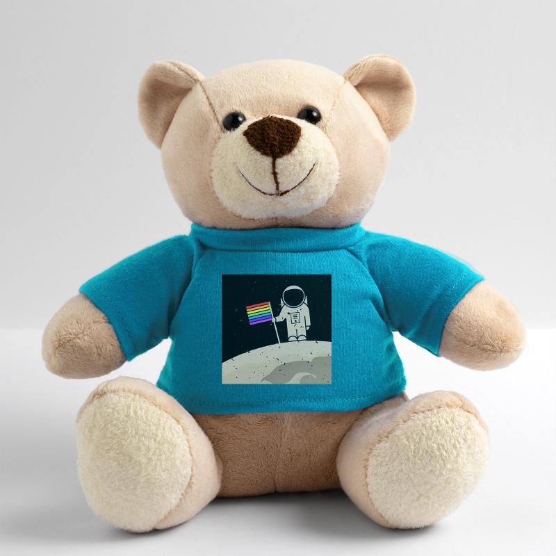 Astronaute avec drapeau gay Nounours