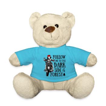 Schwarzwald Bikerin - Teddy - Atollblau - Vorne