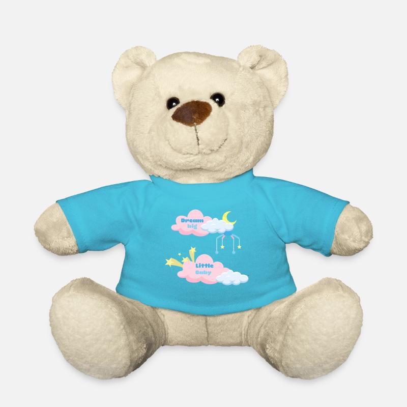 Réveil Doux ABDL - Nounours - bleu outremer