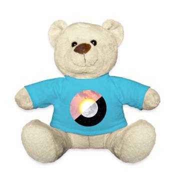 Summer | Sun | Moon | Sunset - Teddy Bear - atoll blue - Front