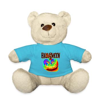 HELLOWEEN REGENBOGEN - Teddy - Atollblau - Vorne
