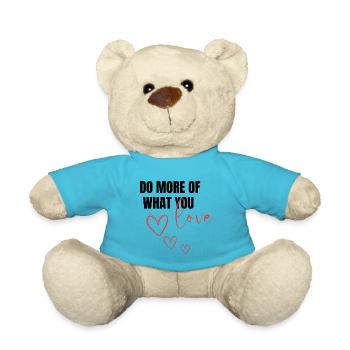 Do More Of What you Love - Teddy - Atollblau - Vorne