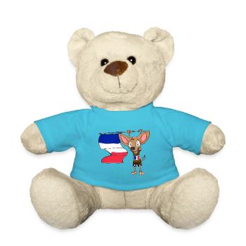 French Chihuahua - Teddy Bear - atoll blue - Front