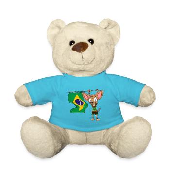 Brazil Chihuahua - Teddy Bear - atoll blue - Front