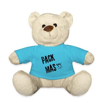 PackMas_Courage | Redewendung - Teddy - Atollblau - Vorne