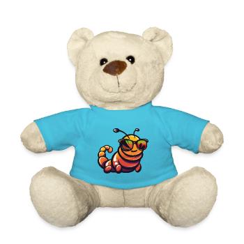 Wurm Cool Comic - Teddy Bear - atoll blue - Front