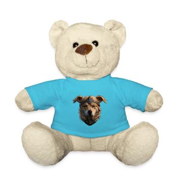 Odin's Companion - Teddy Bear - atoll blue - Front