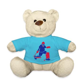 Feldhockey-Torwart - Teddy - Atollblau - Vorne