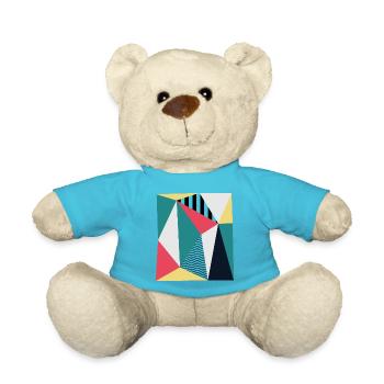 Dreiecke - Teddy - Atollblau - Vorne
