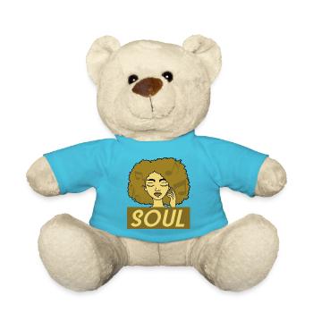 Afro Soul - Teddy - Atollblau - Vorne