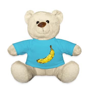 Polygone de banane - Nounours - bleu outremer - Devant