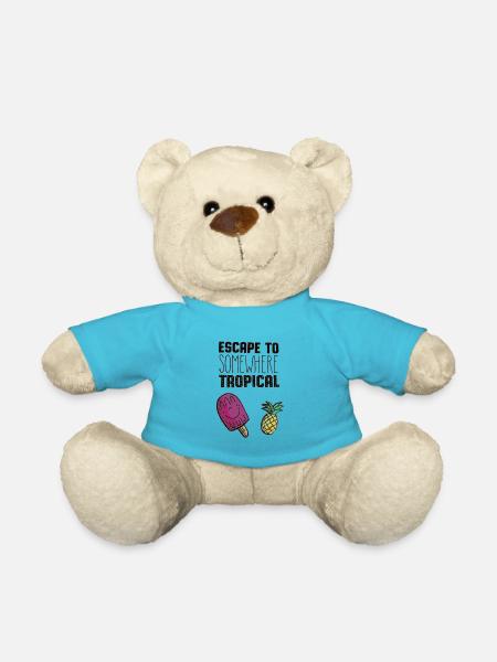 Escape To Tropical - Nounours - bleu outremer