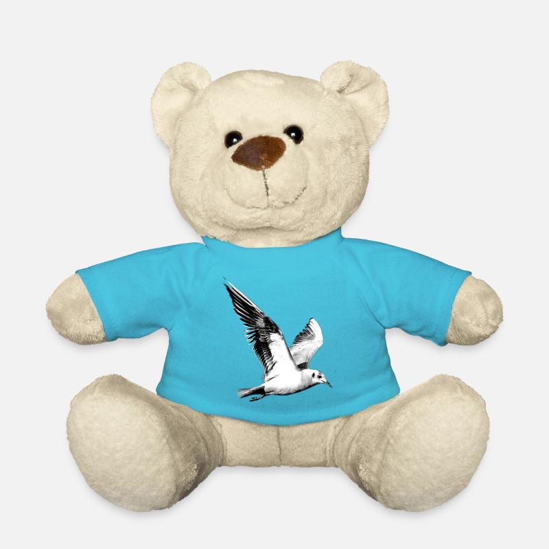 Möwe - Teddy - Atollblau