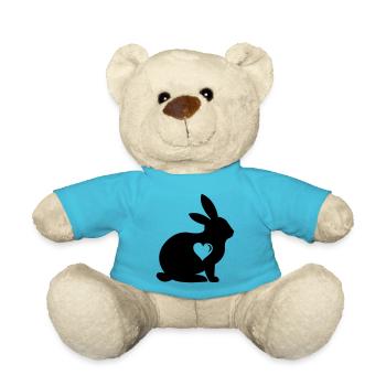 havean son love - Teddy Bear - atoll blue - Front