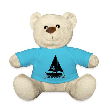 Les petits pirates de la nuit, cadeau drôle Design - Nounours - bleu outremer - Devant
