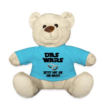 das wars - jetzt hat sie macht - Teddy - Atollblau - Vorne