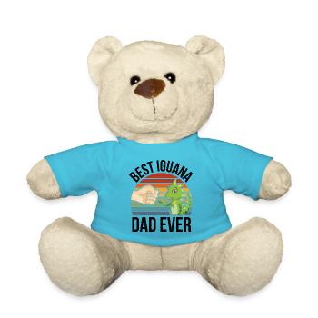 Iguana - Teddy Bear - atoll blue - Front