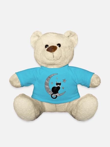 Chat - Nounours - bleu outremer