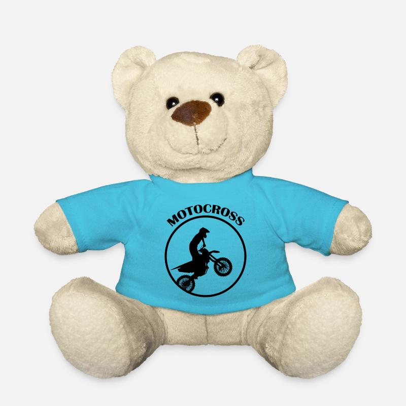 Motocross - Teddy - Atollblau