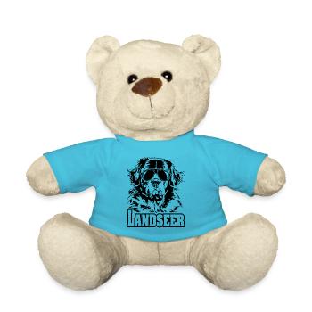 LANDSEER cool sunglasses dogs dog - Teddy Bear - atoll blue - Front