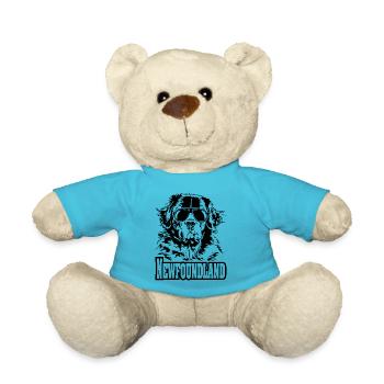 NEWFOUNDLAND cool sunglasses dogs dog - Teddy Bear - atoll blue - Front