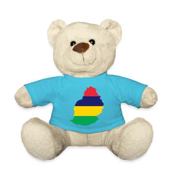 Mauritius - Teddy Bear - atoll blue - Front