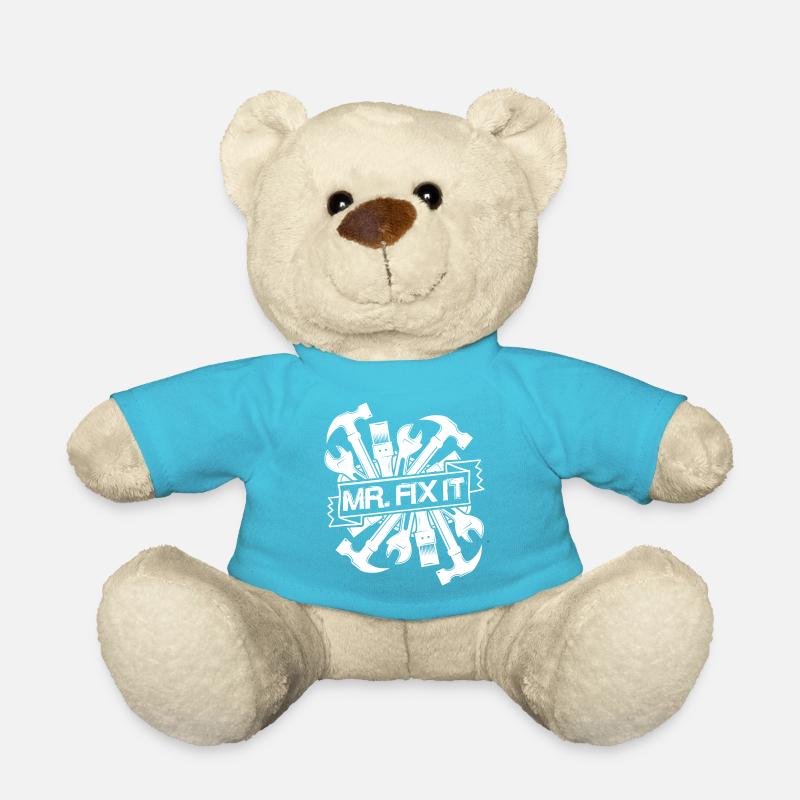Mister fix it, Der Handwerker der alles kann - Teddy - Atollblau